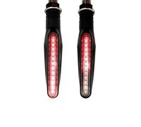 SOUTES Accessoires pour indicateurs Clignotants De Moto, Lampe Clignotante Pour Y-AMAHA YZF R1 YZFR1 XJR1300 XJR 1300 FJR FJR1300 XTZ 700 XTZ700 TENERE(Red a pair)