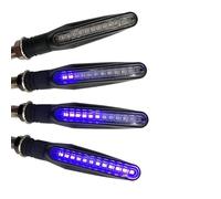 SOUTES Accessoires pour indicateurs Clignotants De Moto, Lampe Signalisation Pour H-onda CBR954RR CB1000R CBR 1000RR 1100XX ST1300 PCX 125 PCX125 ST 1300 CBR1000RR(2 Pair Purple)