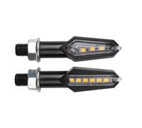 SOUTES Accessoires pour indicateurs Pour Y-AMAHA Pour H-onda 2 Pièces Ampoules De Clignotants Et Feux Arrière Pour Moto(White)