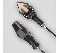 SOUTES Accessoires pour indicateurs Pour Yamha Pour Suzuki Pour Hayabusa Moto Clignotant Indicateur 2 En 1 Clignotants Lumière Lumières(2pcs red)