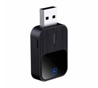 SOUTES Adaptateur CarPlay sans Fil pour Benz EQE Class 2023 2024, Dongle Android Auto sans Fil avec Bluetooth 5.1, Boitier Mini et Connexion Automatique Rapide,A/Black