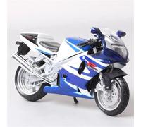 SOUTES Modèle de Moto Collection De Modèles De Moto en Métal 1:18, Simulation Moulée sous Pression, Cadeaux pour Enfants pour Suzuki GSX-R 750