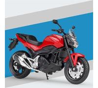 SOUTES Modèle de Moto Modèle De Moto en Alliage, Jouet De Simulation, Voiture 1/18 pour H&Onda NC 750 S 2018 (Color : with Foam Box)