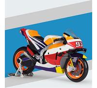 SOUTES Modèle de moto pour H & ONDA RC 213 V 2021 GP 44 93 Moto Cadeau d'anniversaire Jouets Collection de voitures 1/18 (couleur : 93 boîte au détail 2021)