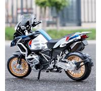 SOUTES Modèle de Moto Simulation De Moto Moulé sous Pression, Collection De Modèles pour Enfants, Cadeau 1/12 pour BMW R 1250 GS ADV (Color : A with Foam Box)