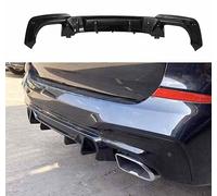 SOUTES Pare-Chocs ArrièRe Diffuseur LèVre Voiture pour B-MW X3 G01 G08 2018-2021, ABS Diffuseur D'Aileron de Requin Séparateur Becquet Aileron ArrièRe Accessoire