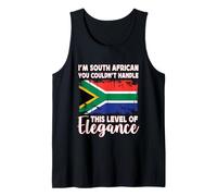 South Africa Flag Elegant South African Boyfriend Girlfriend Débardeur