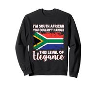South Africa Flag Elegant South African Boyfriend Girlfriend Sweatshirt