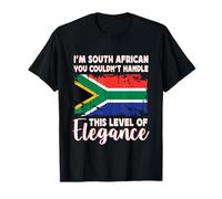 South Africa Flag Elegant South African Boyfriend Girlfriend T-Shirt