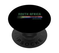 South Africa Flag | South African Vintage Distressed PopSockets PopGrip Adhésif