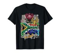 South Africa Graffiti Street Art Protea Springbok Skate T-Shirt