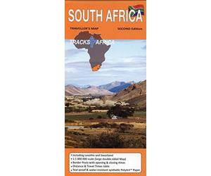 South Africa, Lesotho and Swaziland Traveller Map