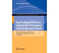 South African Computer Science And Information Systems Research Trends