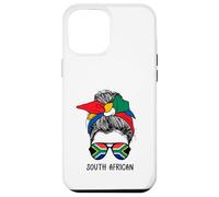 South African Girl South African Heritage South Africa Flag Coque pour iPhone 12 Pro Max