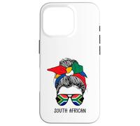 South African Girl South African Heritage South Africa Flag Coque pour iPhone 16 Pro