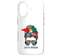 South African Girl South African Heritage South Africa Flag Coque pour iPhone 17