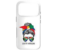 South African Girl South African Heritage South Africa Flag Coque pour iPhone 17 Pro