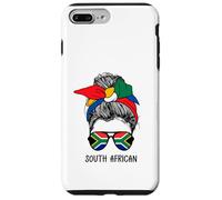 South African Girl South African Heritage South Africa Flag Coque pour iPhone 7 Plus/8 Plus