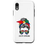 South African Girl South African Heritage South Africa Flag Coque pour iPhone XR