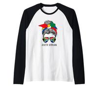 South African Girl South African Heritage South Africa Flag Manche Raglan