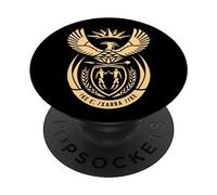 South African Passport Afrique du Sud Passeport sud-Africain PopSockets PopGrip Adhésif