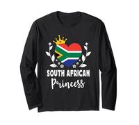 South African Princess South Africa Flag South African Girl Manche Longue