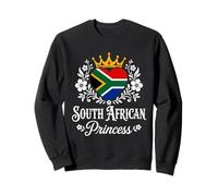 South African Princess South Africa Flag South African Girl Sweatshirt