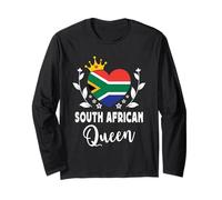 South African Queen South Africa Flag South African Woman Manche Longue
