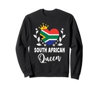 South African Queen South Africa Flag South African Woman Sweatshirt