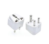 South African Switch Plug Converter Type M Plug Adapter Safe Grounded Small Travel Adapter Plug for