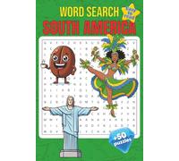 South America Word Search Puzzle Book: Word Searches with Easy to Read Print about South America, South American Attractions and More - 6x9 inches, ... - 50+ Puzzles - Perfect Gift - For Everyone