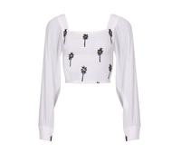 South Beach Haut noir / blanc, Taille L