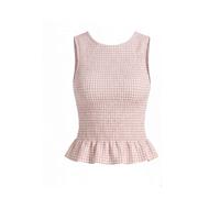 South Beach Haut rose clair / blanc cassé, Taille XL
