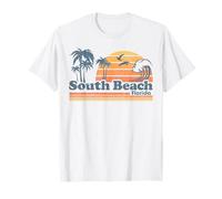 South Beach Miami, Floride, Vintage Spring Break, années 70, rétro T-Shirt