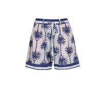 South Beach Pantalon bleu roi / blanc, Taille 42