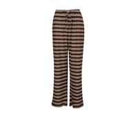 South Beach Pantalon marron / blanc, Taille 40