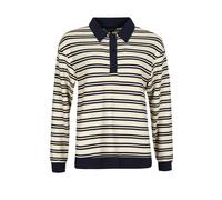 South Beach Pull-over crème / bleu marine, Taille M