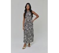 South Beach Robe noir / blanc, Taille 36