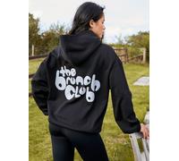 South Beach South Beach Black The Brunch Club Borg Lined Hoodie