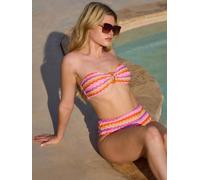 South Beach South Beach Crochet Ring Decal High Waist Bikini Set