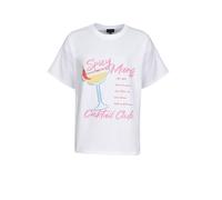 South Beach T-shirt mélange de couleurs / blanc, Taille S