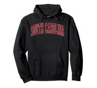 South Carolina SC au Design Sportif Vintage au Look rétro Sweat à Capuche