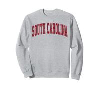 South Carolina SC au Design Sportif Vintage au Look rétro Sweatshirt