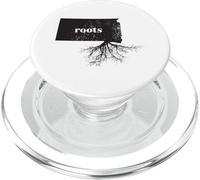 South Dakota Roots State Map T-Shirt Home Love Pride Cadeau PopSockets PopGrip pour MagSafe