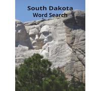 South Dakota word search: 8.5x11 inch puzzle book