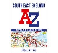 AZ Maps – South East England A-Z Road Atlas – Livre broché