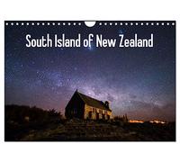 South Island of New Zealand (Wall Calendar 2026 DIN A4 landscape), CALVENDO 12 Month Wall Calendar: Landscapes of New Zealand