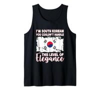 South Korea Flag Elegant South Korean Boyfriend Girlfriend Débardeur