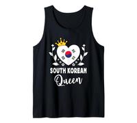 South Korean Queen South Korea Flag Proud South Korean Woman Débardeur