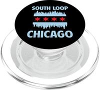 South Loop Drapeau de Chicago PopSockets PopGrip pour MagSafe